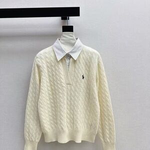 Polo Ralph Lauren Women’s Cream Cable Knit Sweater